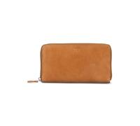 Jost Rana Cartera Bloqueo RFID Piel natural 19 cm marrón