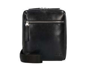 Jost Skagen Bolsa de hombro Piel natural 19 cm negro