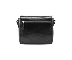 Jost Skagen Maletín Mensajero Piel natural 32 cm Compartimento para el portátil negro