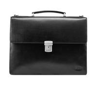 Jost Skagen Maletín Piel 40 cm Compartimento para el portátil negro