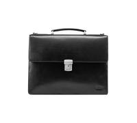 Jost Skagen Maletín Piel natural 40 cm Compartimento para el portátil negro