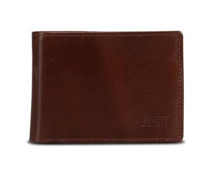 Jost Vardo Cartera Protección RFID Piel 10.5 cm marrón
