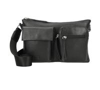 Jost Vika Bolsa de hombro Piel 28 cm negro