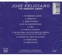 JosÚ Feliciano - Tu inmenso amor (1987)