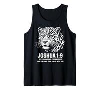 Josué 1:9 Jaguar Faith Strength Camiseta sin Mangas