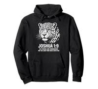 Josué 1:9 Jaguar Faith Strength Sudadera con Capucha