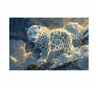 JOSUE Abstracto - Moderno - Plata Cuadros Lienzos Animales leopardos Naturaleza Decoracion Dormitorios Comedor Oficina Pasillo Cocina Y Baño（Gris 106-30x40cm Sin marco