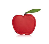 Josybag monederos mujer Monedero de cuero 'Eve' Apple hecho a mano, colores rojo y verde, caja para monedas práctica y elegante