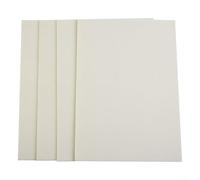 Jotekonoby 21 * 29Cm Alta Temperatura 3Mm Fibra Cerámica Junta Papel DIY Corte Hoja de aislamiento ignífugo para estufa de pellets, estufa de leña, horno, caldera, hojas de manta de aislamiento de