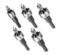 Jotekonoby Abridor de agujeros de acero inoxidable para hojas de metal, herramienta expansora de agujeros giratoria ajustable de 16 a 200 mm, broca manual para expansión de agujeros, compatible con