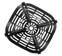 Jotekonoby Accesorio de freidora apto para lavavajillas con revestimiento para Crispi FN101GY, bandeja de 7.9 x 7.9 pulgadas con cesta de freidora de acero inoxidable (A)