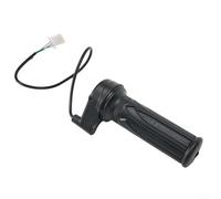 Jotekonoby Acelerador eléctrico de bicicleta para control de velocidad alta/media/baja y hacia adelante/atrás, material ABS, longitud de cable de 400 mm, negro (B)