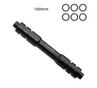 Jotekonoby Adaptador de eje pasante para bicicleta de 12/15 mm a 9 mm, conversión de liberación rápida para cubos de carretera y entrenador MTB (100 mm-15 a 9 mm)