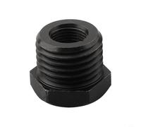 Jotekonoby Adaptador de husillo de cabezal de torno de 33 mm con rosca externa de 24 mm/25 mm/1 "-10/7.6 cm-16 roscas internas para mandril de torno de madera, herramienta de carpintería de metal (D)