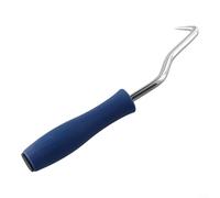 Jotekonoby Alambre de amarre Twister, gancho de acero duradero con agarre de plástico, mango texturizado antideslizante, herramienta manual de 210 x 25 mm para encuadernación segura de alambre en la