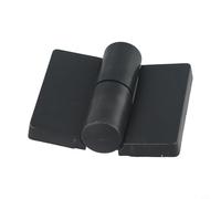Jotekonoby Bisagra de plástico para accesorios de partición de inodoro, bisagra de puerta de nailon para paneles de cubículo de baño público, negro, fácil de instalar, resistente al desgaste para Offi