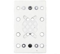 Jotekonoby Bloque de lijado de repuesto de 130 x 80 mm, espuma de poliuretano de 12 agujeros, compatible con sistema de gancho y bucle de lijadora orbital RTS 400 REQ RS 400
