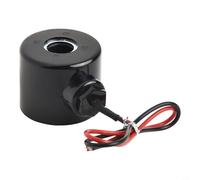 Jotekonoby Bobina de válvula solenoide normalmente cerrada para sistemas de aire, agua y aceite, válvula neumática de latón 12V 24V 220V compatible con DN15 DN20 DN25 1/4 pulgadas 3/8 pulgadas (M