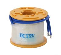 Jotekonoby Bobina de válvula solenoide normalmente cerrada para sistemas de aire, agua y aceite, válvula neumática de latón 12V 24V 220V compatible con DN15 DN20 DN25 1/4 pulgadas 3/8 pulgadas (M