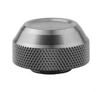 Jotekonoby Botón de cubierta de control de carrete de metal para carrete de cebo F4 F6, pieza de repuesto compatible con Stella Stradic Vanford Ultegra Nasci Camp (negro)