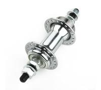 Jotekonoby Buje de freno de disco para bicicleta de montaña, bujes de acero roscados delanteros y traseros para 100 mm de ancho de apertura delantera y trasera de 132 mm, compatible con volante