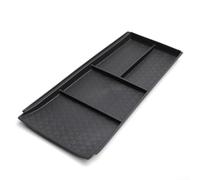 Jotekonoby Caja de almacenamiento para reposabrazos Tiggo 8, organizador de consola inferior con textura suave y antideslizante, material ABS, color negro