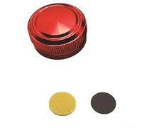 Jotekonoby Carrete de perno de freno Slx Slxdc Tension Kit de reparación de piezas mecánicas de pesca, carrete de construcción compatible con rueda de caída de agua para metal (rojo)