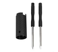 Jotekonoby Carrete de pesca de fibra de carbono para carretes DAIWA Baitcast, herramienta de desmontaje de reparación de 40 x 17 mm con juego de llaves, pieza de repuesto negra ligera de 15 g