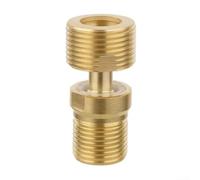 Jotekonoby Conector de ángulo de ducha de cobre con extensión giratoria de 360°, ajuste excéntrico, diámetro variable, pie curvado, accesorio de fontanería de baño (1 unidad)