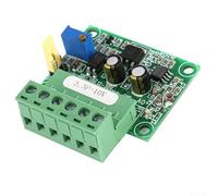 Jotekonoby Convertidor D/A de 3,3 V a 0-10 V, módulo de señal analógica digital para salida de voltaje industrial PLC, convertidor de salida analógica de 0 a 10 V con montaje en riel DIN