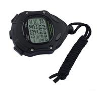 Jotekonoby Cronómetro digital con retroiluminación para correr y nadar, cronómetro deportivo con memoria de 100 vueltas, temporizador de juego de fútbol, metrónomo, cuenta regresiva