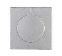 Jotekonoby Cubierta decorativa para agujeros de pared para tuberías y cables, placa de cubierta de conducto de tubería de polipropileno de 50 mm con acabado suave, resistente a las heladas y al calor