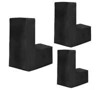 Jotekonoby Cubierta para máquina elíptica, impermeable, a prueba de polvo, tela Oxford, cubierta protectora para interior y exterior, equipo de ejercicio con cierre de cordón, negro (185 x 91 x 155 cm