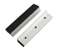 Jotekonoby Cubiertas de mordaza de tornillo de banco de aleación de aluminio magnéticas para banco, metal, carpintería, abrazadera hexagonal en forma de V, multiusos (5 pulgadas)
