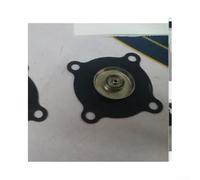 Jotekonoby Diafragma de válvula solenoide de 1/2 pulgada para sistemas de suministro de agua, pieza de repuesto de junta de goma DN15, sello de diafragma de válvula electromagnética, negro (1/2