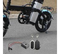 Jotekonoby ebike - Alarma eléctrica de 48 V-72 V con entrada remota sin llave y sistema de seguridad antirrobo compatible con motocicleta eléctrica, 2 x 4-Bu (4 pines + 2 pines)