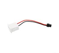 Jotekonoby Enchufe del conector de alimentación USB con terminales de cable, puerto de carga ignífugo Pa para equipos industriales, instalación enchufable, longitud de línea de 10 cm, negro/blanco