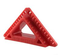 Jotekonoby Escribe de carcasa de puerta con ajustes de desplazamiento de 3/16 pulgadas y 1/4 pulgadas y espaciador de lengüeta de 1/8 pulgadas para resultados repetibles de diseño de molduras (rojo)
