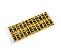 Jotekonoby Etiquetas de pila de pesas para accesorios de máquina de gimnasio, calcomanías de bloque con peso para equipo de entrenamiento de fuerza, calcomanías de identificación de máquinas de