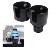 Jotekonoby Expansor de portavasos para coche, adaptador doble, soporte grande con base ajustable