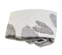 Jotekonoby Funda de repuesto para tabla de planchar de algodón, con cordón y borde elástico, para lavandería doméstica y fácil ajuste sobre tablas estándar y de gran tamaño (plátano - hoja)