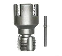 Jotekonoby Herramienta de enhebrador de tuberías de metal de una sola pieza para enhebrar interno y externo en tuberías de agua PPR de 20 mm 1/2 pulgada y 25 mm 3/4 pulgadas, cortador de troqueles de