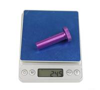 Jotekonoby Herramienta de extracción de amortiguador de horquilla de bicicleta de aleación de aluminio para FOX 32/34/36/38/40, kit de servicio de pierna inferior compatible con roscas M8/M10, morado