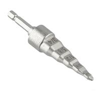 Jotekonoby Herramienta expansora de tubo 5 en 1 para reparación de aire acondicionado, ensanchamiento y expansión de tuberías de cobre con juego de brocas compatible con refrigeración HVAC (plata)