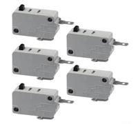 Jotekonoby Interruptor de puerta de horno microondas normalmente cerrado interruptor de límite de viaje con material PBT duradero para la seguridad de electrodomésticos de cocina en hornos microondas