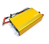 Jotekonoby Inversor de corriente de 12 V 99900 W, sistema de conversión de CC a CA de alta eficiencia (amarillo-DC12V-99900W)