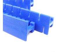 Jotekonoby Juego de 4 pestañas de nailon azul para reparación de abolladuras, herramienta de eliminación de abolladuras sin pintura para paneles de carrocería de automóviles, compatible con martillos