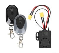 Jotekonoby Juego de alarma antirrobo para scooter eléctrico Xiaomi/Max, compatible con/Max, sistema de bloqueo de seguridad de control remoto, 1 juego, negro (XT60))