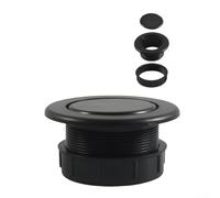 Jotekonoby Juego de anillos y tapa para sombrilla para mesa de patio, se adapta a agujeros estándar de 2.55 pulgadas de diámetro, estabiliza las sombrillas de jardín, evita arañazos y abolladuras