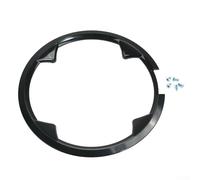 Jotekonoby Juego de bielas de bicicleta de 48t de 12 cm para cubierta de rueda, protector para bicicleta de montaña y ciclismo, componentes de carretera, piezas compatibles con 4 (G4RB48B (blanco)